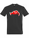 T-shirt Unisex " Naruto Shippuden Akatsuki Silhouette Anime " Dark Grey