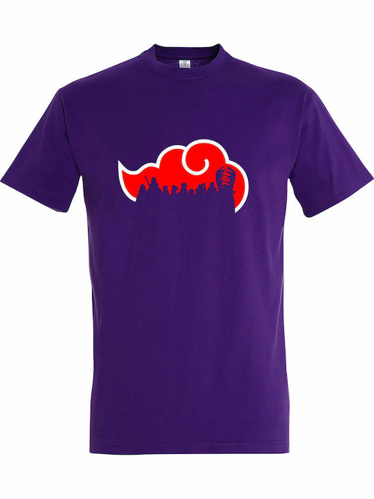 T-shirt Unisex " Naruto Shippuden Akatsuki Silh...