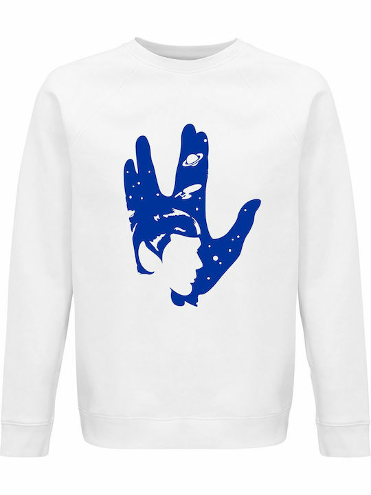 Bluza Unisex Bumbac Organic Star Trek Live Long...