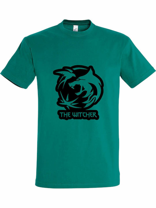 T-shirt Unisex " Witcher Logo " Emerald