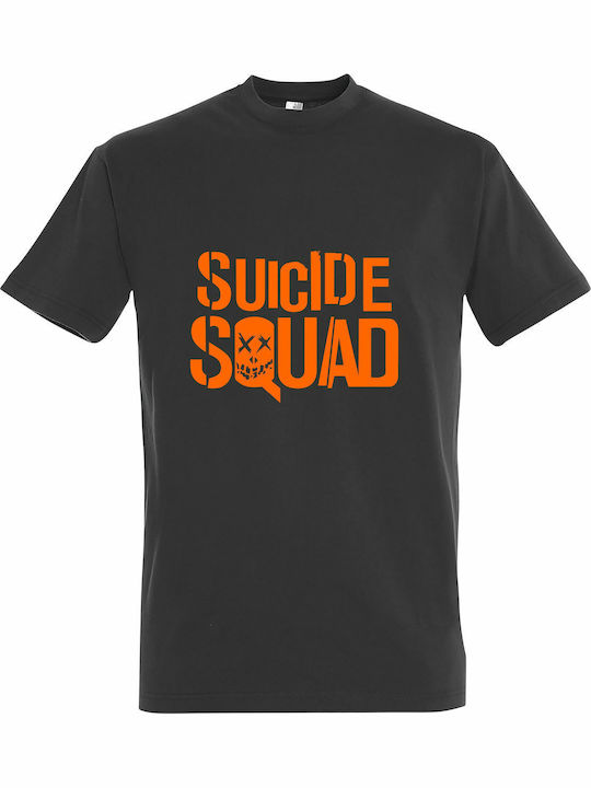 Bluze Imprimate Unisex Suicide Squad Gri
