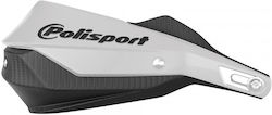 Προστατευτικές Χούφτες Μηχανής Polisport Trail Blazer Honda Xl750 Transalp 2023-24 Black White
