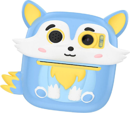 SPV Cute Kitty Παιδική Φωτογραφική Μηχανή 48MP με Θερμική Εκτύπωση Γαλάζια