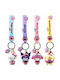 Hello Kitty & Friends Kuromi 3D Peach Series Keychain Bracelet