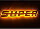 Декоративен Знак 3d Led Super 24v Оранжево Светлина 400mm X 70mm Scania S R P G L Fzmar496