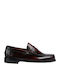 Sea City City Leather C347700 Cherry Men's Moccasin