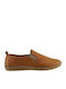 Road Shoes Women's Moccasins Leather 17113n Camel