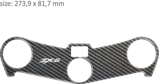 Schutz Dekorative Aufkleber für Lenkerplatte Ppsk10p/pr3148 Kawasaki Zx6r-636 2003 Bis 2004