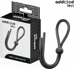 Addicted Toys Black Silicone Cock Ring