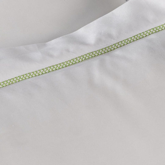 Celso De Lemos Bedding Ivy Percale 700 Tc Duvet Cover 135x200 Cm