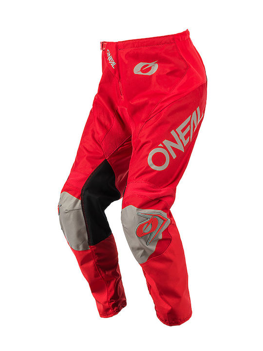 O'neal Matrix Ridewear Red Grey Motorcycle Pants 2021