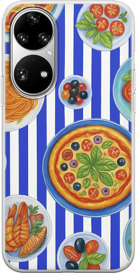 Mediterranean Feast Huawei P50 Pro Flexible Tpu Διάφανη Σιλικόνη