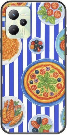 Mediterranean Feast Realme Narzo 50a Prime Black Tpu Μαύρη Σιλικόνη