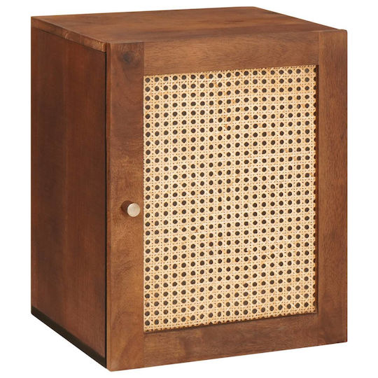 vidaXL Badezimmerschrank B38xT33.5xH48cm Kastanie