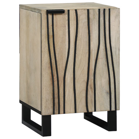 vidaXL Ντουλάπι Μπάνιου 38x33.5x58cm Καφέ