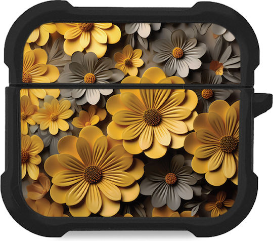 Sonique 3d Flower Series Калъф в Жълт цвят за Apple AirPods 3