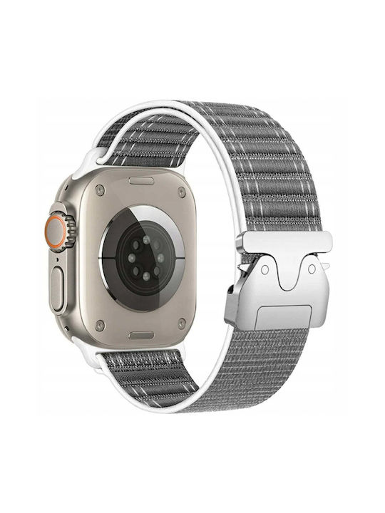 Beline Каишка Текстил Сив (Apple Watch 38/40/41/42mm)