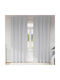 vidaXL vidaXL Vorhänge Fenster mit Bleistiftfalten Grau 140x260cm