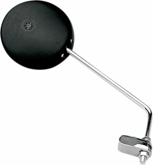Adjustable Motorcycle Mirror Scoot Mopdz Rnd Black 20-64500 Emgo