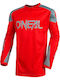 Motocross Reittrikot O'neal Matrix Ridewear Rot Grau 2021