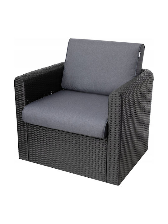 Garden Chair Cushion with Backrest Blue