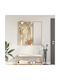 Hallway Furniture with Mirror & Hanger 100x10x100cm