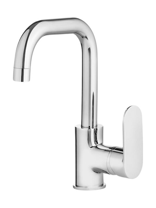 Deante Kitchen Faucet Counter Silver