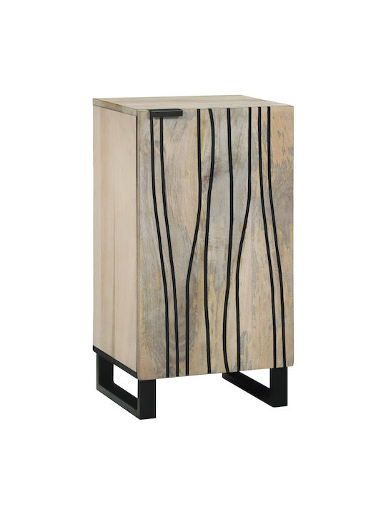 Eingangsmöbel mit Schrank White and Black 40x33.5x75cm