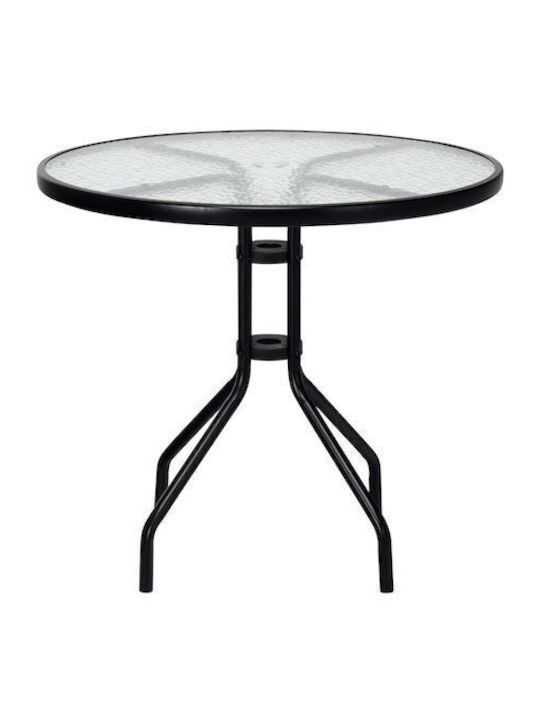 Tisch für kleine Außenbereiche Stabil Gray 75x75x75cm
