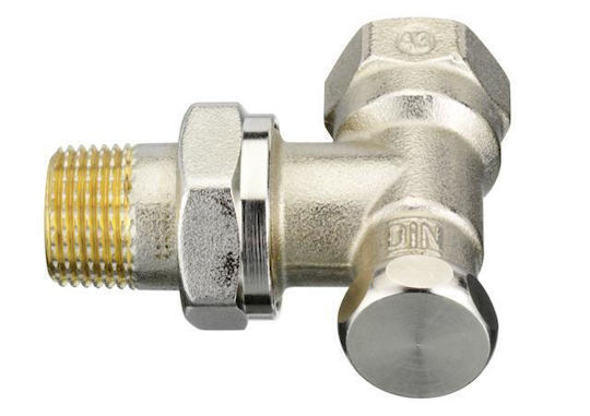 Danfoss Ъглов Радиаторен Отсечен Кран Rlv-s 15 1/2" 003l0123