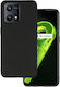 Matt Back Cover Silicone Black (Realme 9 / 9 Pro+)