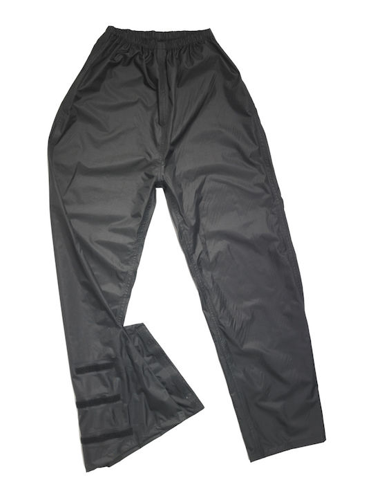 Spidi Sc 485 Schwarzes Motorrad-Regenanzug-Hosen