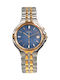 Seiko Presage Γυναικείο Ρολόι 38mm Kinetic με Ασημί Μεταλλικό Μπρασελέ