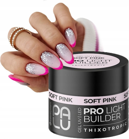Pro Light Builder Gel Soft Pink 90g Palu