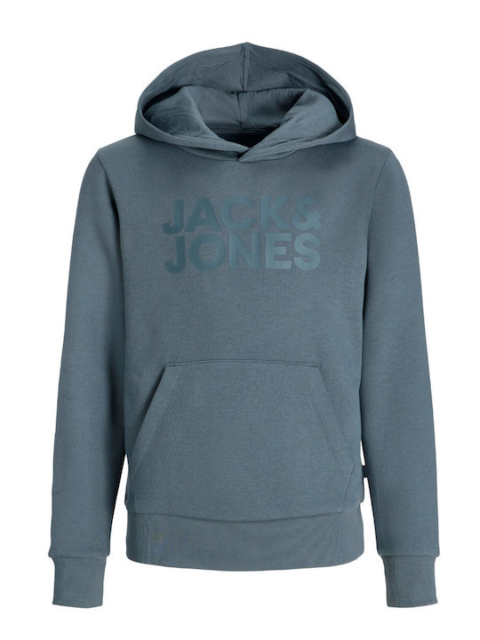 Jack & Jones Παιδικό Φούτερ με Κουκούλα και Τσέ...