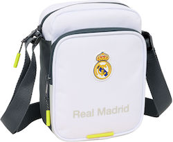 Real Madrid Men's Bag Shoulder / Crossbody White Real Madrid Men's Bag Shoulder / Crossbody White