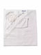 Hooded Baby Bath Towel white