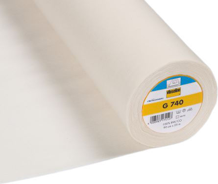 Thermischer Klebeeinlage 75g Mittlere Bis Schwere Stoffe 100% Baumwolle Vlieseline G740