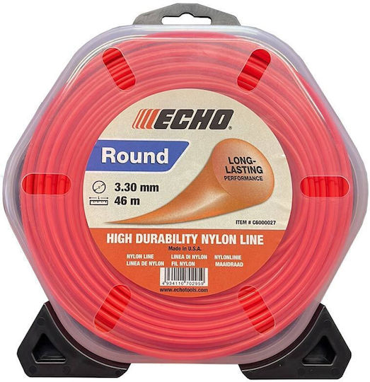 Echo SHI-20251987FR Μεσινέζα Στρογγυλή Μήκους 46m και Πάχους 3.3mm