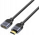 Unitek Cable HDMI male - HDMI female 1m Μαύρο