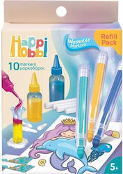 HappiHobbi Drawing Markers Set 12 Colours