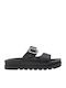 Sandale Casual Damă Flatforme Negre