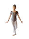 Kokoracostume Kids' Dance Bodysuit Short Sleeve Lycra Spandex Gray
