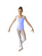 Kokoracostume Kids' Dance Bodysuit Tank Top Lycra Spandex Light Blue
