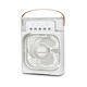 Ventilator Mini Aer Conditionat Usb Electric Ventilator Umidificator 7 Culori Lumină 3 Viteze 10w Alb