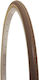 Brn 26x1 3/8 Bike Tyre City Brown-Cream Pl31cm