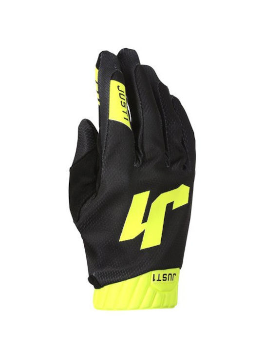 Just1 Racing Fahrradhandschuhe Schwarze