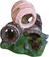 Epigasos Aquarium Decoration 3 Barrels 10x9x10cm