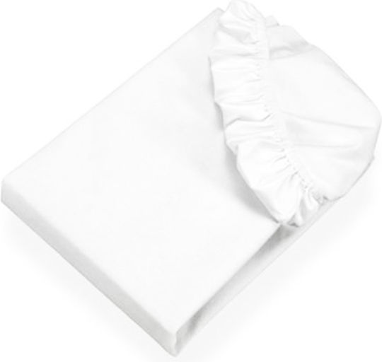 Kotonia Home Protecție pentru Saltea Semi-dublu Waterproof cu Fustă Alb 120x200+20buc