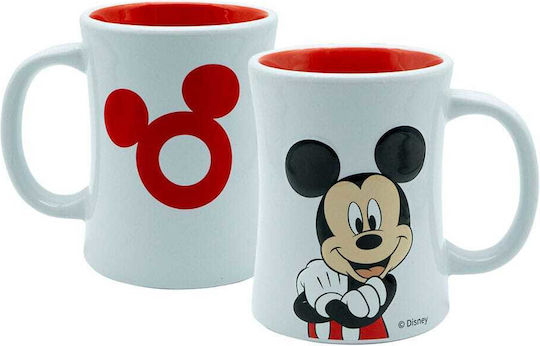 Disney Mickey Mouse Чаша Керамично Бяла 360мл